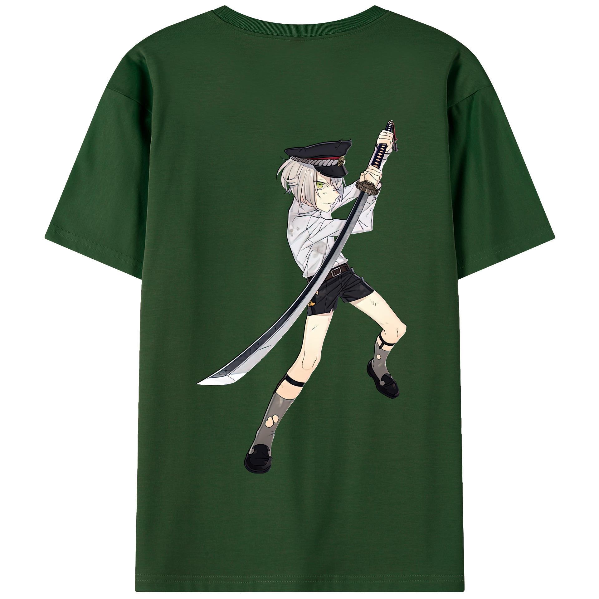 （画像用） 刀剣乱舞 Touken Ranbu 綿100％半袖Tシャツ（背面プリント）